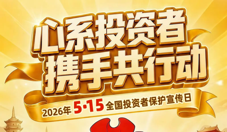 5· 15全国投资者保护宣传日｜心系投资者 携手共行动